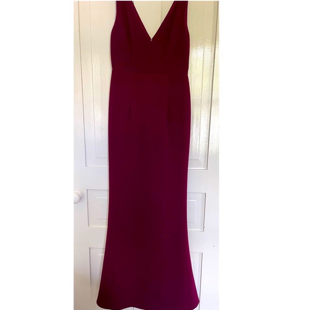Lulus Wine/Burgundy/Bordeaux Bridesmaid Dress